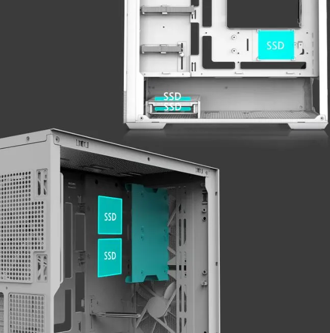Корпус Zalman P30 Air White без БЖ - мініатюра 25