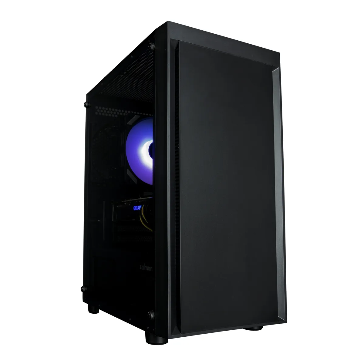 Корпус Zalman T3 Plus Black без БЖ - мініатюра 2
