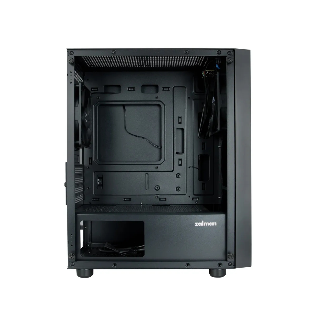 Корпус Zalman T3 Plus Black без БЖ - мініатюра 4