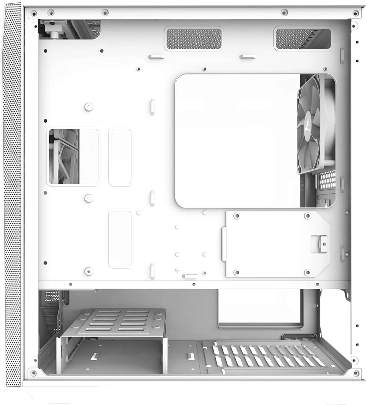 Корпус Zalman Z1 Iceberg White без БЖ - мініатюра 3