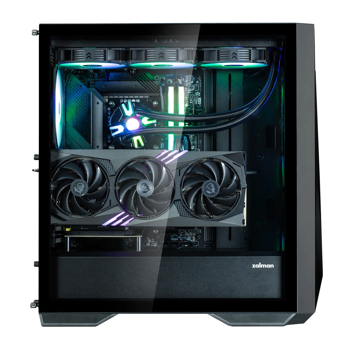 Корпус Zalman Z9 Iceberg MS Black (Z9ICEBERGMSBLACK) без БЖ - мініатюра 10