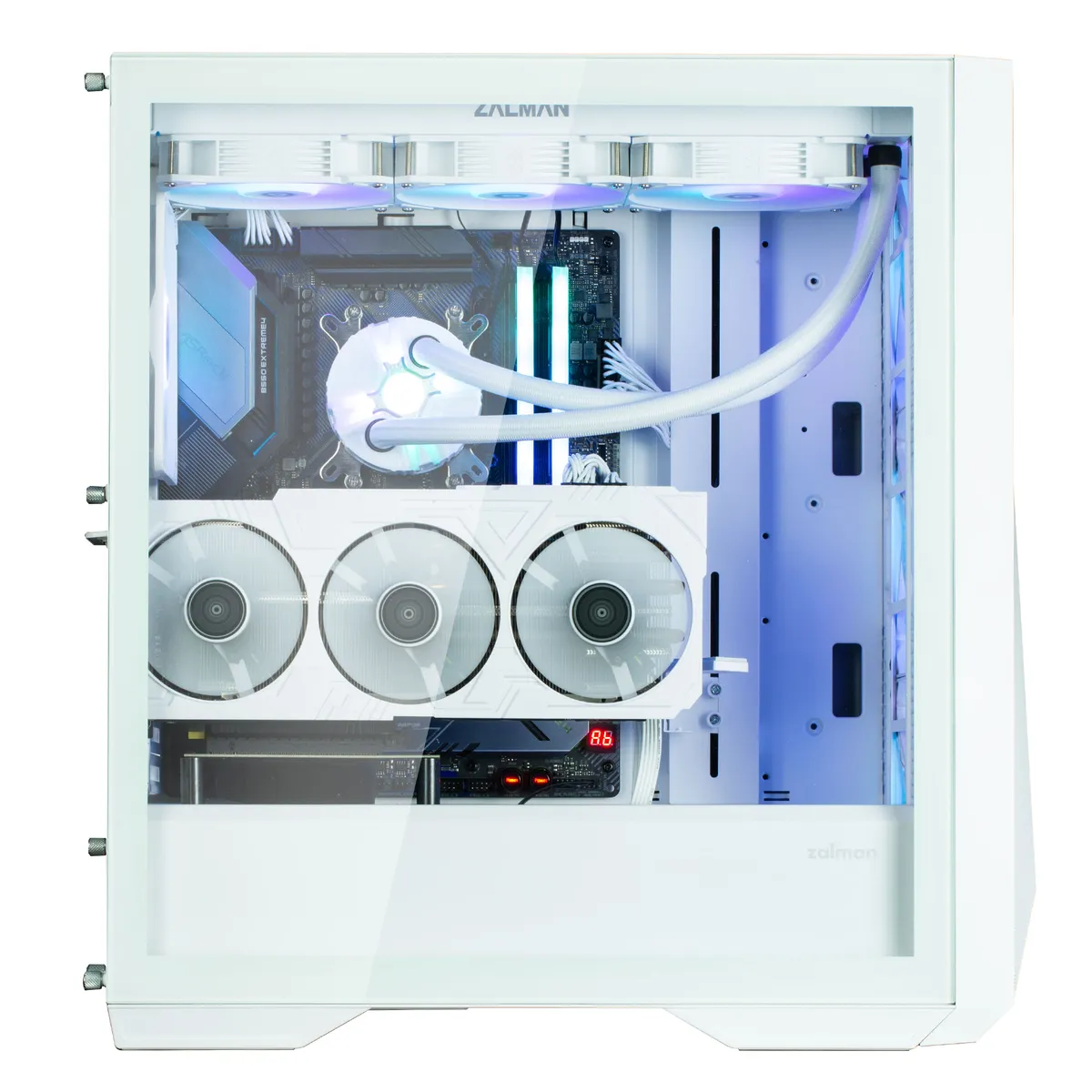 Корпус Zalman Z9 Iceberg MS White без БЖ - мініатюра 10