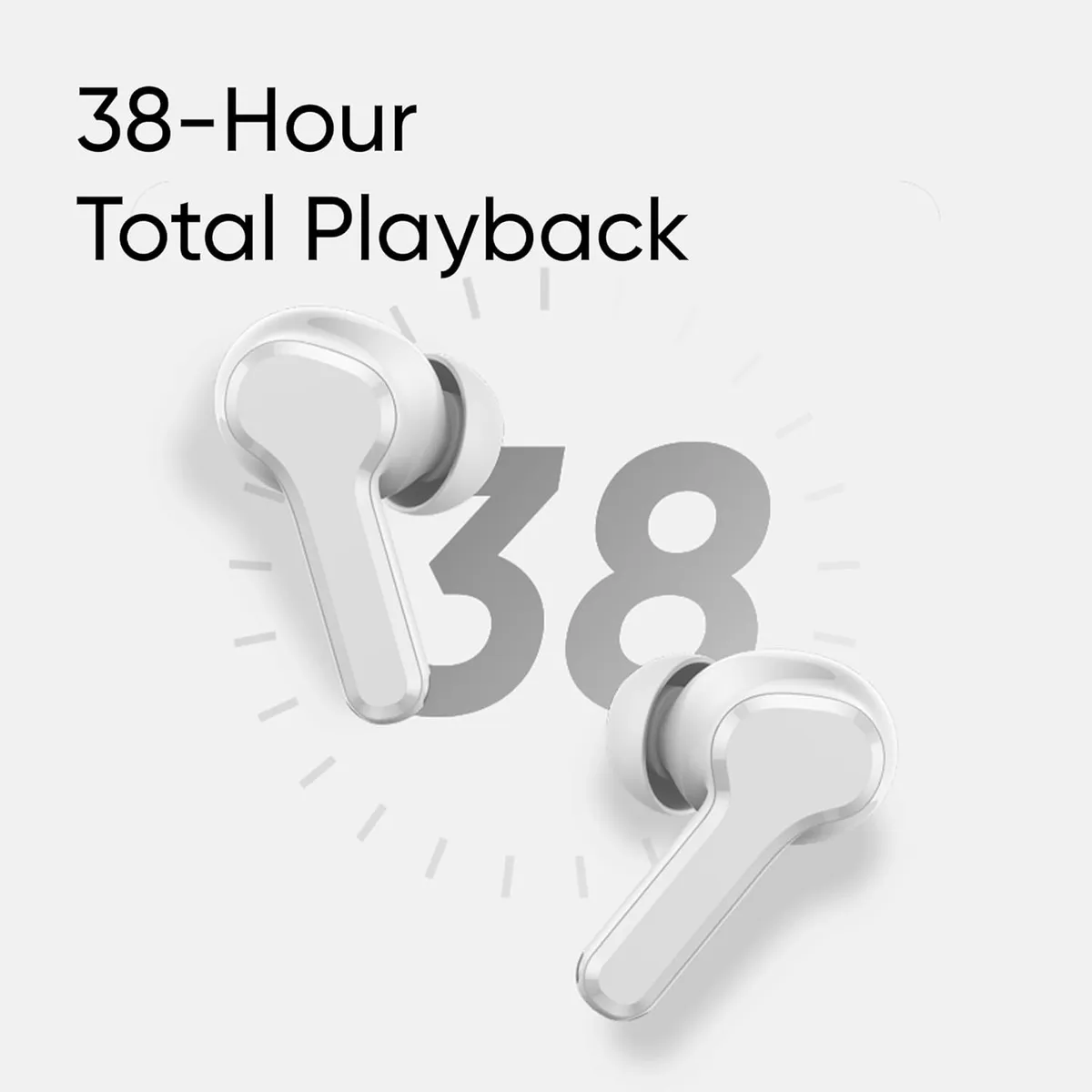 Bluetooth-гарнітура Realme Buds T110 White - мініатюра 8