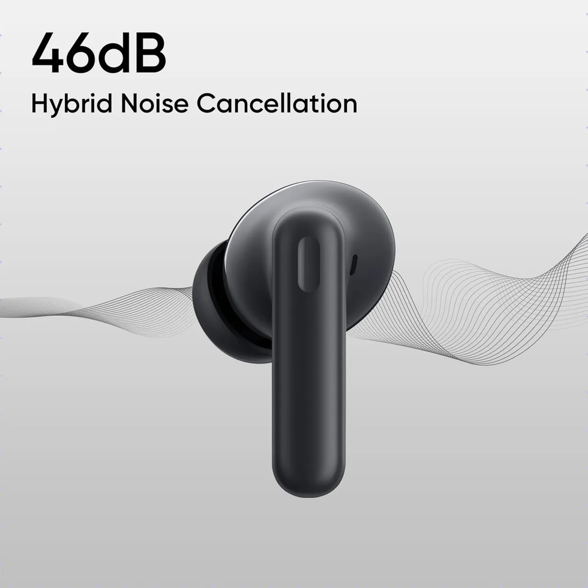 Bluetooth-гарнітура Realme Buds T310 Black - мініатюра 14