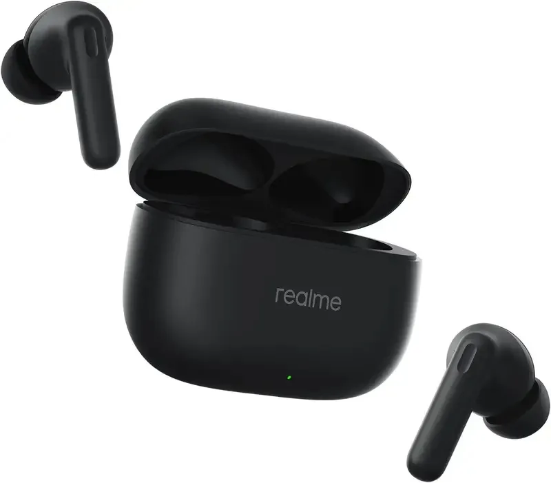 Bluetooth-гарнітура Realme Buds T310 Black - мініатюра 5