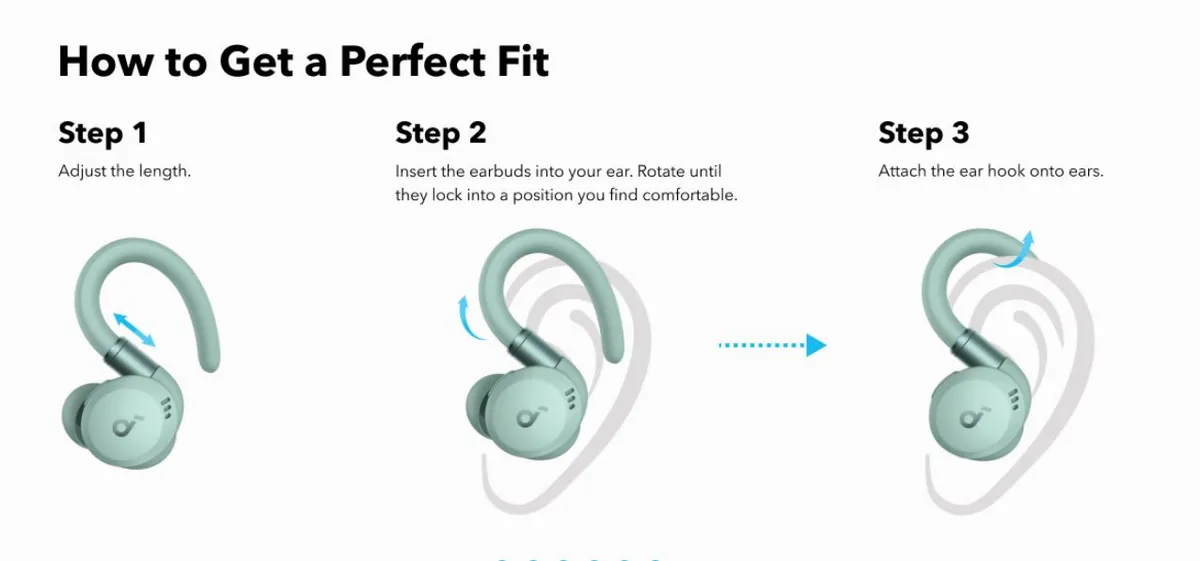 Bluetooth-гарнітура Anker SoundCore Sport X20 Green (A3968G61) - мініатюра 9