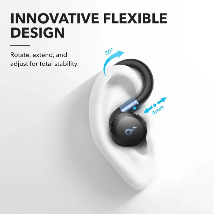 Bluetooth-гарнітура Anker SoundCore Sport X20 Black (A3968G11) - мініатюра 11