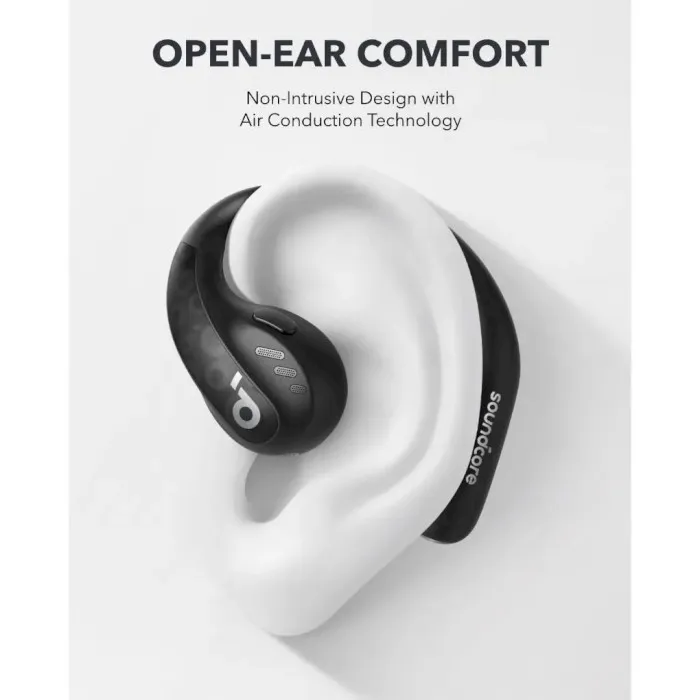 Bluetooth-гарнітура Anker SoundCore AeroFit Pro Black (A3871G11) - мініатюра 10