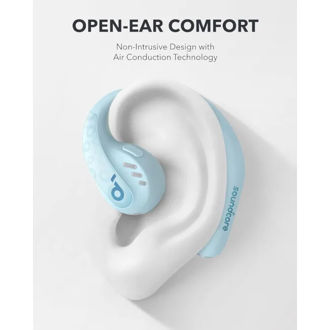 Bluetooth-гарнітура Anker SoundCore AeroFit Pro Blue (A3871G61) - мініатюра 11
