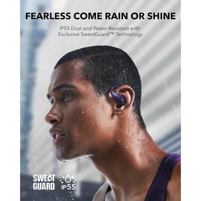 Bluetooth-гарнітура Anker SoundCore AeroFit Pro Purple (A3871GQ1) - мініатюра 10