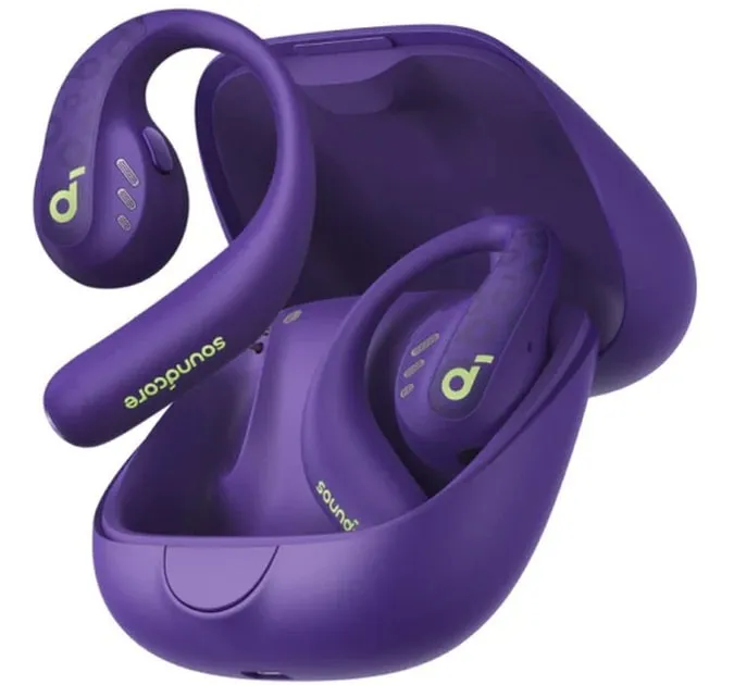 Bluetooth-гарнітура Anker SoundCore AeroFit Pro Purple (A3871GQ1) - мініатюра 3