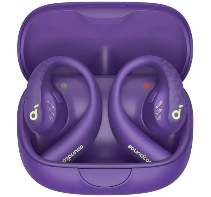 Bluetooth-гарнітура Anker SoundCore AeroFit Pro Purple (A3871GQ1) - мініатюра 4