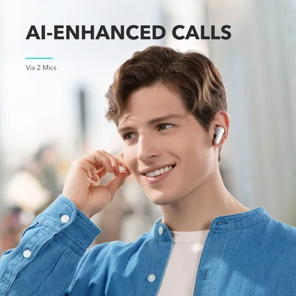 Bluetooth-гарнітура Anker SoundCore R50i White (A3949G21/A3949G22) - мініатюра 10