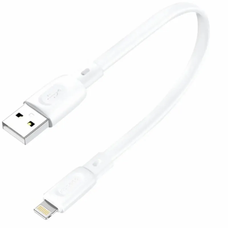 Кабель Foneng X107 USB - Lightning (M/M), 2.4 A, 0.25 м, White (X107-CA-IP) - зображення 1