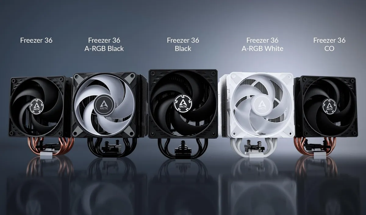 Кулер процесорний Arctic Freezer 36 A-RGB White (ACFRE00125A) - мініатюра 7