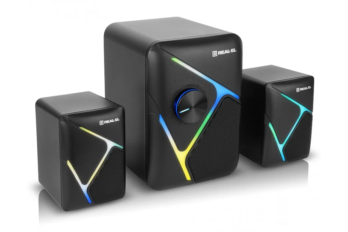 Акустична система REAL-EL M-320 Black - мініатюра 3