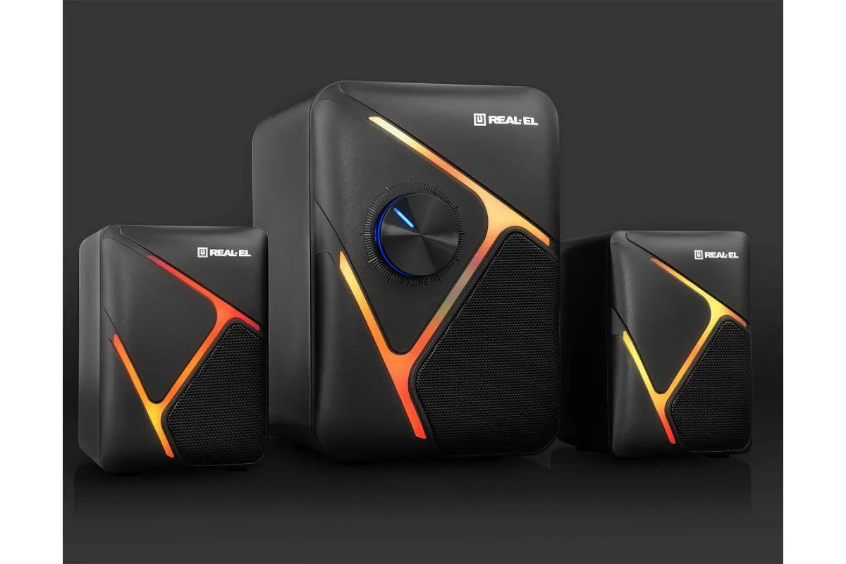 Акустична система REAL-EL M-320 Black - мініатюра 9