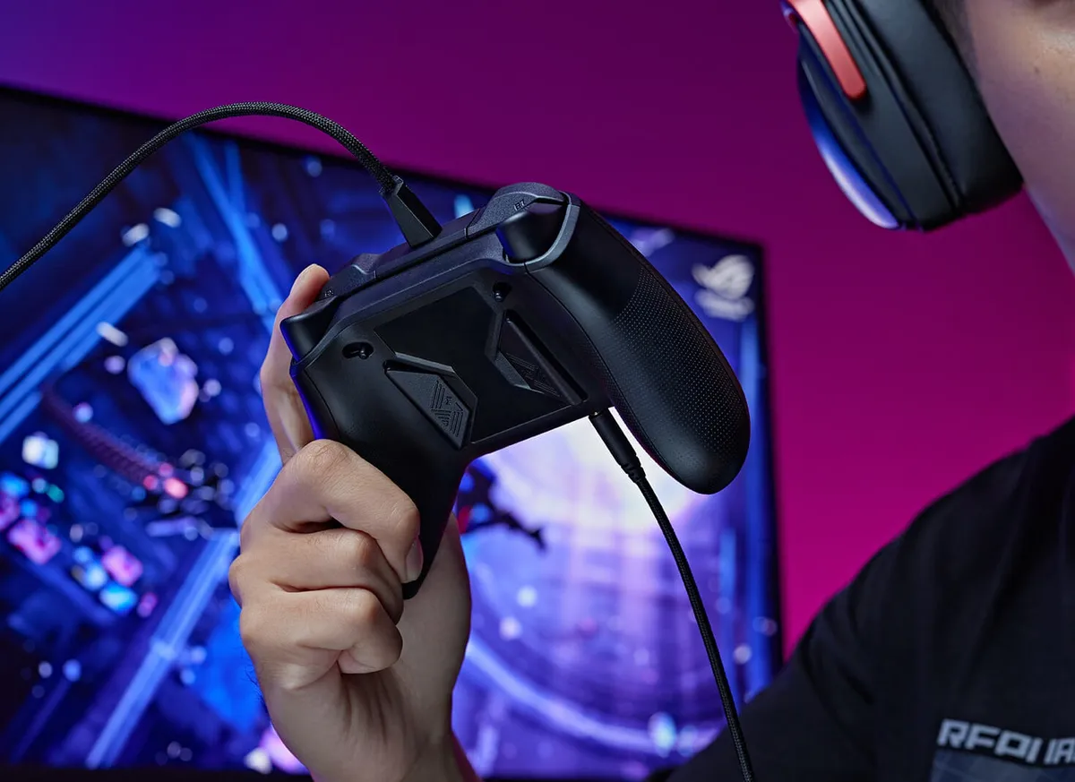 Геймпад Asus ROG Raikiri for Xbox Black (90GC00X0-BGP000) - мініатюра 7