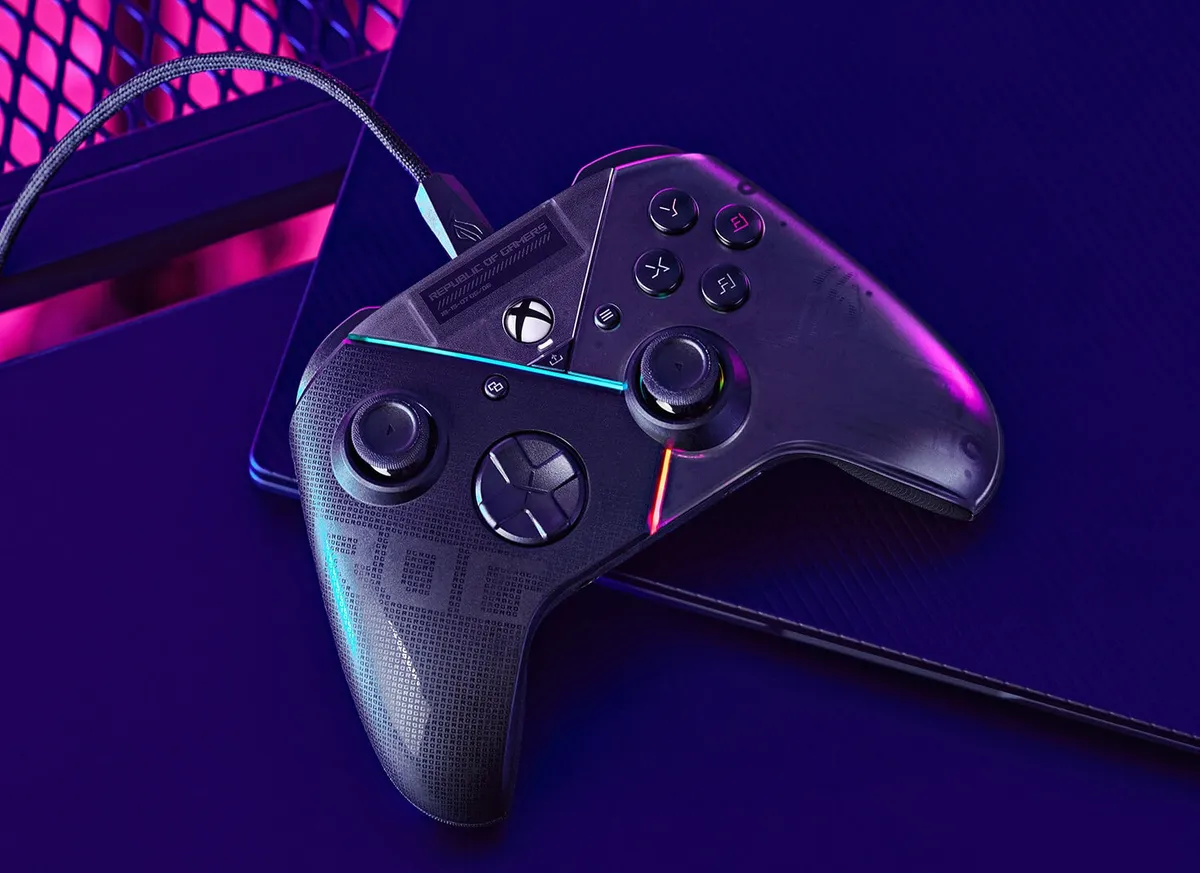 Геймпад Asus ROG Raikiri for Xbox Black (90GC00X0-BGP000) - мініатюра 9