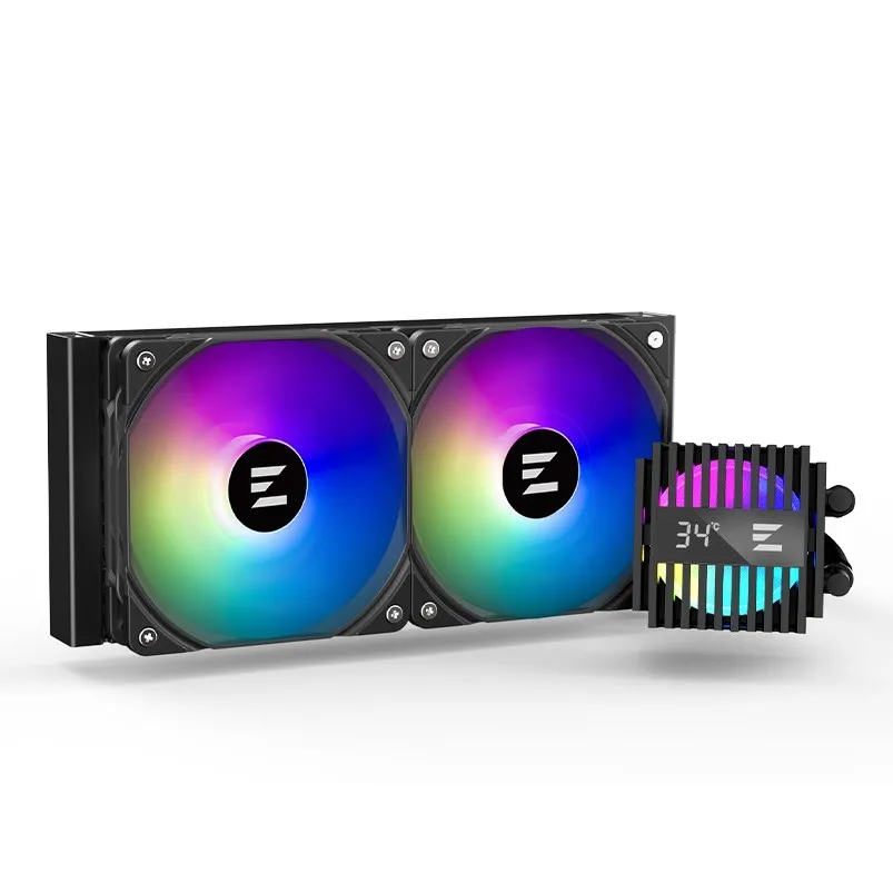 Система рідинного охолодження Zalman Alpha 2 A24 Black ARGB - мініатюра 3