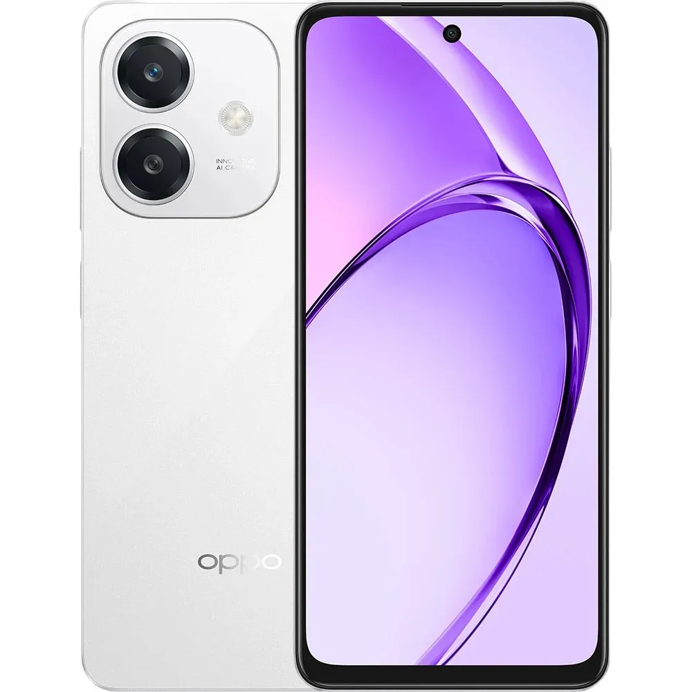 Смартфон Oppo A3 4G 6/128GB Starlight White - зображення 1