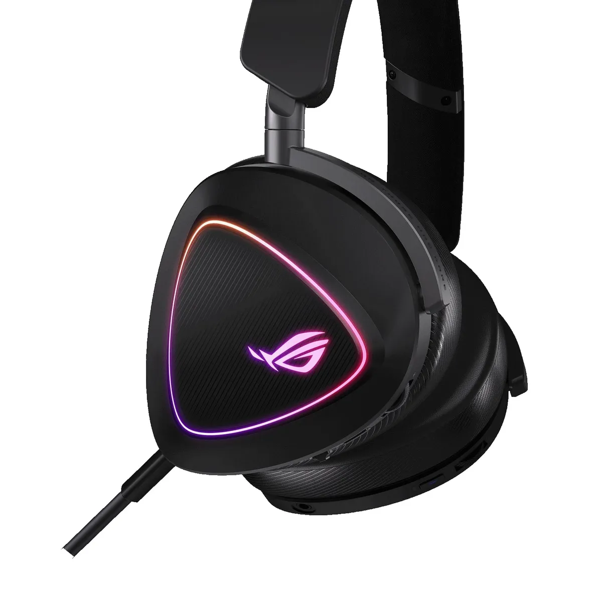 Bluetooth-гарнітура Asus ROG Delta II Wireless Black (90YH03W0-BHUA00) - мініатюра 4