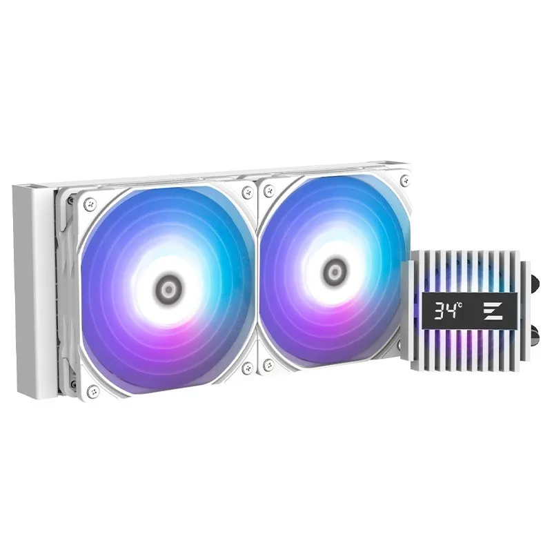 Система рідинного охолодження Zalman Alpha 2 A24 White ARGB - зображення 1