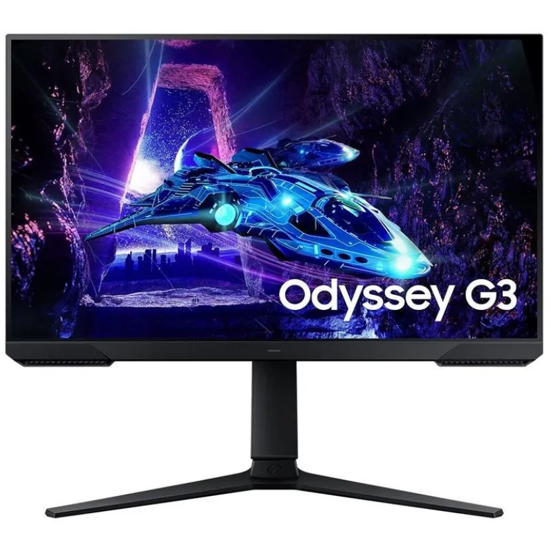 Монiтор Samsung 27" Odyssey G3 LS27DG300 (LS27DG300EIXCI) VA Black 180Hz - зображення 1