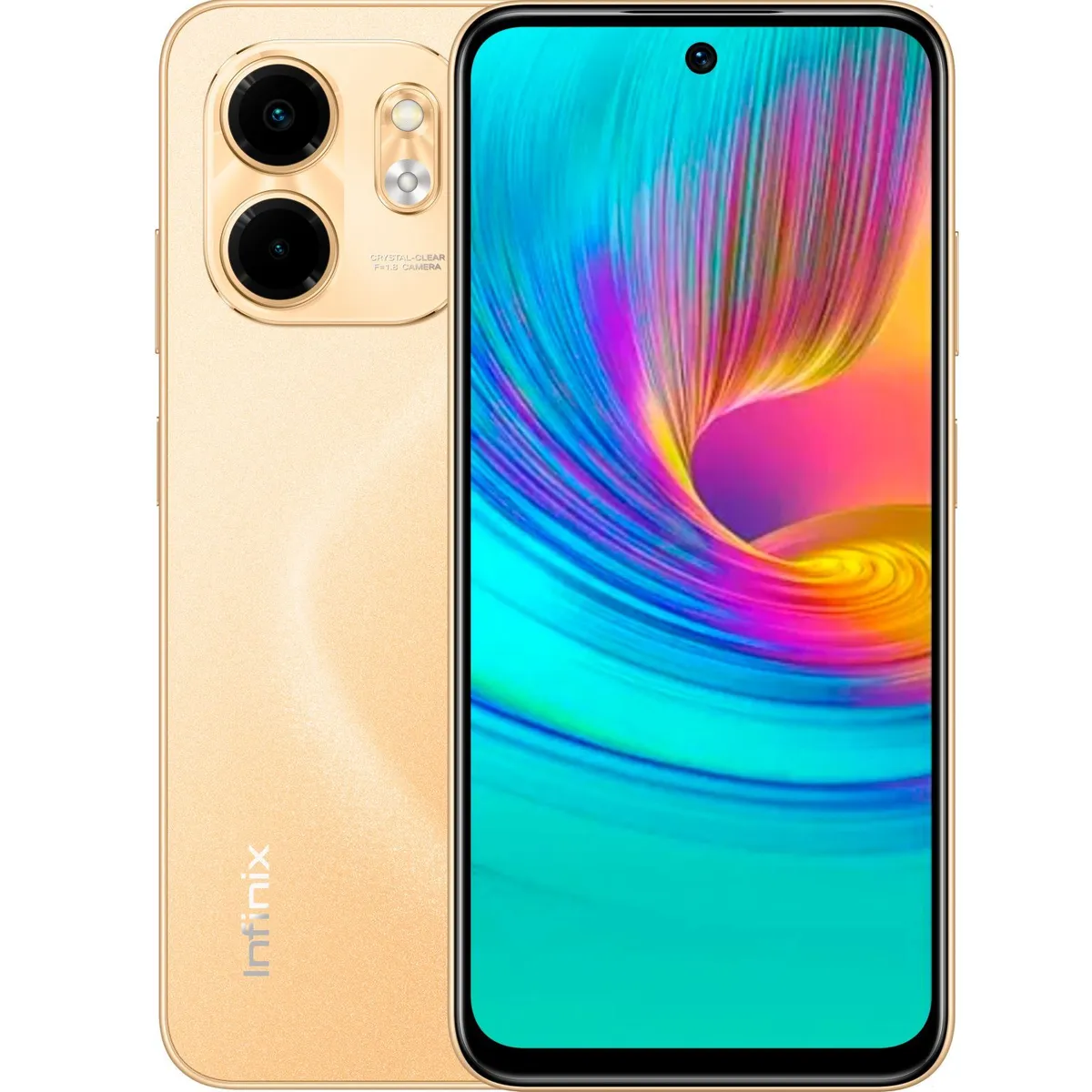 Смартфон Infinix Smart 9 X6532 3/64GB Sandstone Gold - зображення 1