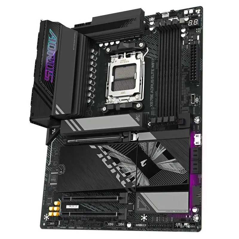 Материнська плата Gigabyte X870E Aorus Elite WiFi7 Socket AM5 - мініатюра 3