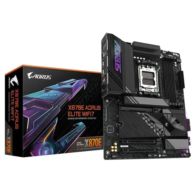 Материнська плата Gigabyte X870E Aorus Elite WiFi7 Socket AM5 - мініатюра 5
