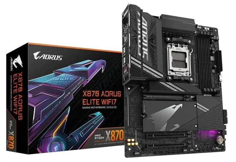 Материнська плата Gigabyte X870 Aorus Elite WiFi7 Socket AM5 - зображення 1