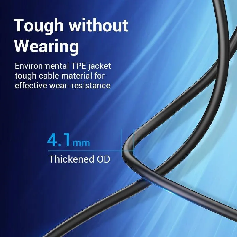 Кабель Vention USB Type-C - USB Type-B (M/M), 2 м, Black (CQUBH) - мініатюра 4