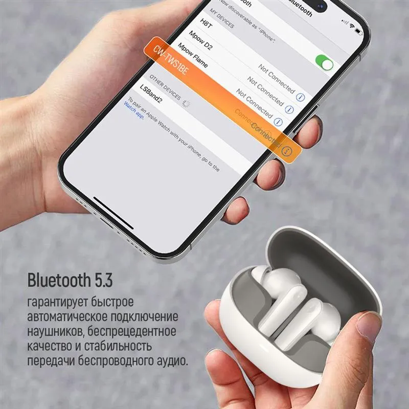 Bluetooth-гарнітура СolorWay Slim TWS-1 Earbuds Long Life Black (CW-TWS1BK1) - мініатюра 18