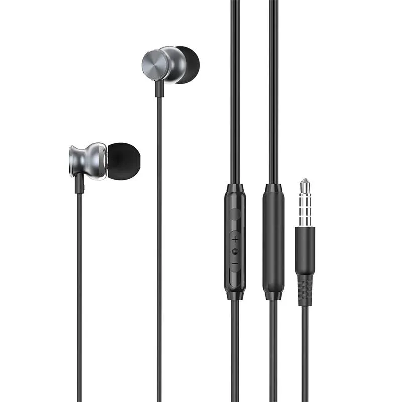 Гарнітура СolorWay 3.5 mm Wired Earphone UrbanBeat Black (CW-WD03BK) - зображення 1