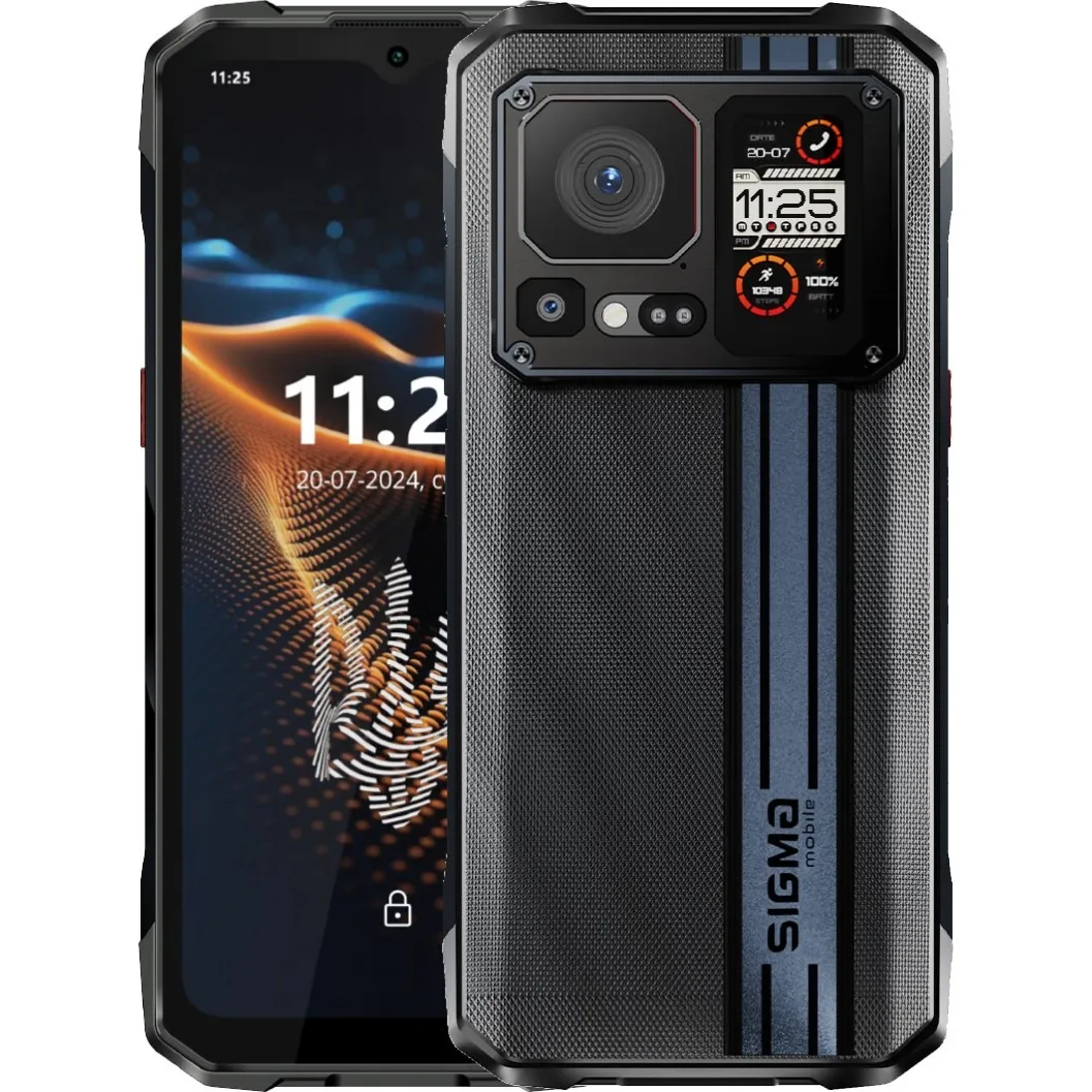 Смартфон Sigma mobile X-treme PQ58 Black - зображення 1
