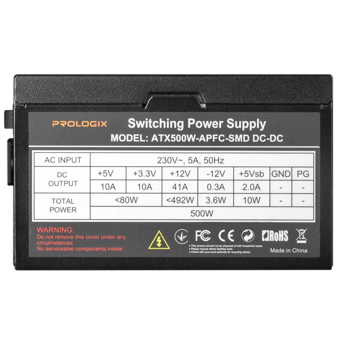 Блок живлення Prologix 500W APFC_Bulk - мініатюра 11