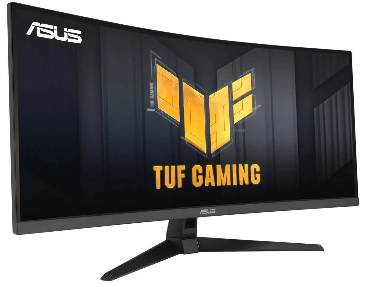 Монітор Asus 34" TUF Gaming VG34VQ3B (90LM0AA0-B01170) VA Black Curved 180Hz - зображення 1