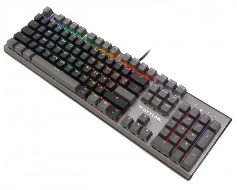 Клавіатура A4Tech Fstyler FS100 Stone Black - мініатюра 2