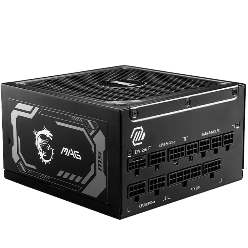 Блок живлення MSI MAG A1250GL PCIE5 1250W - мініатюра 5