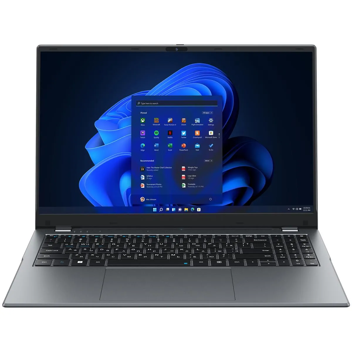 Ноутбук Chuwi GemiBook Plus (16/512) (CWI620/CW-112291) Gray - мініатюра 11