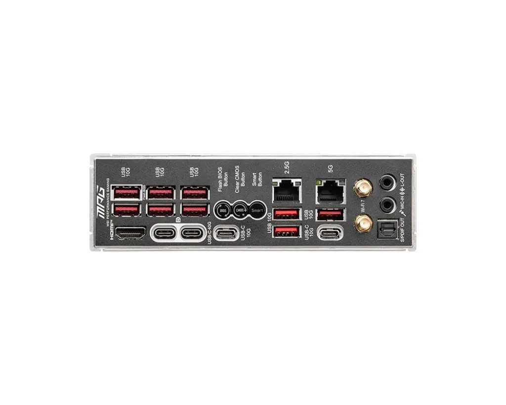 Материнська плата MSI MPG X870E Carbon WiFi Socket AM5 - мініатюра 4