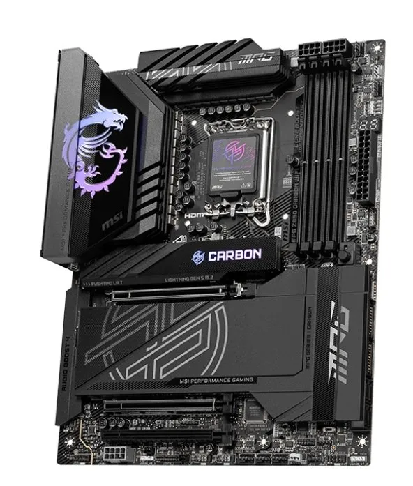 Материнська плата MSI MPG Z890 Carbon WiFi Socket 1851 - мініатюра 3