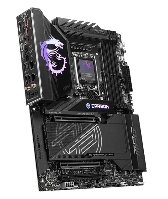 Материнська плата MSI MPG Z890 Carbon WiFi Socket 1851 - мініатюра 4