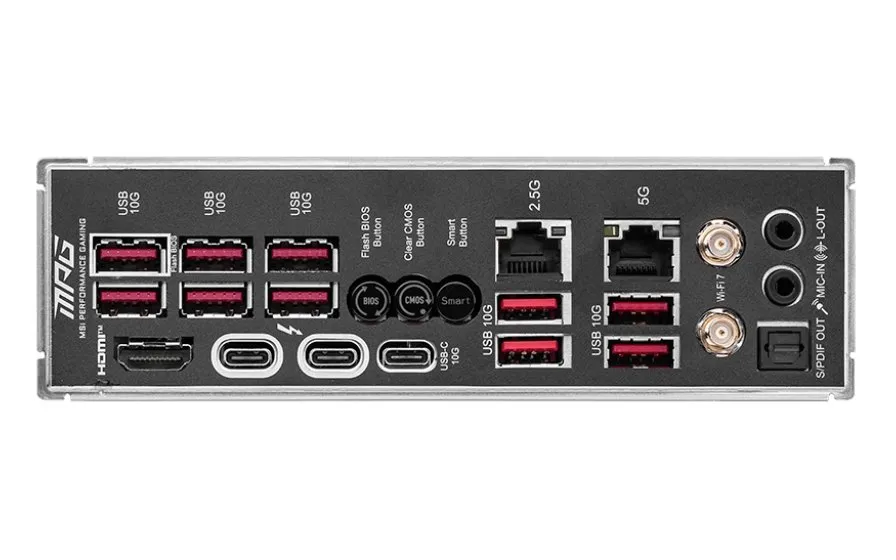 Материнська плата MSI MPG Z890 Carbon WiFi Socket 1851 - мініатюра 5