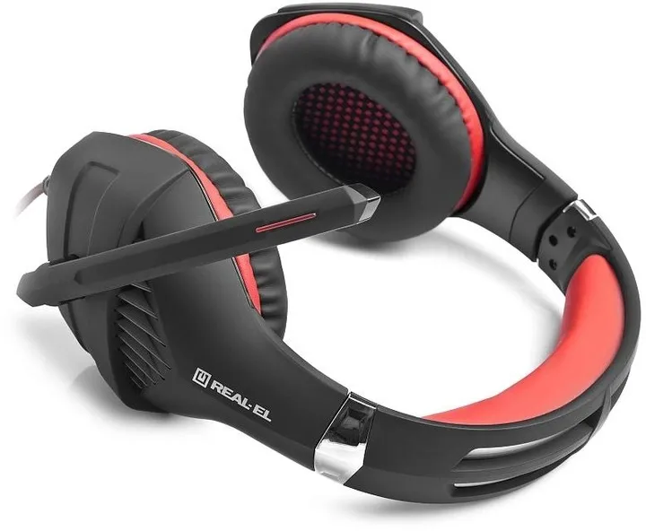 Гарнітура REAL-EL GDX-7600 Black/Red - мініатюра 4
