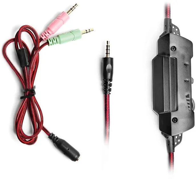 Гарнітура REAL-EL GDX-7600 Black/Red - мініатюра 7