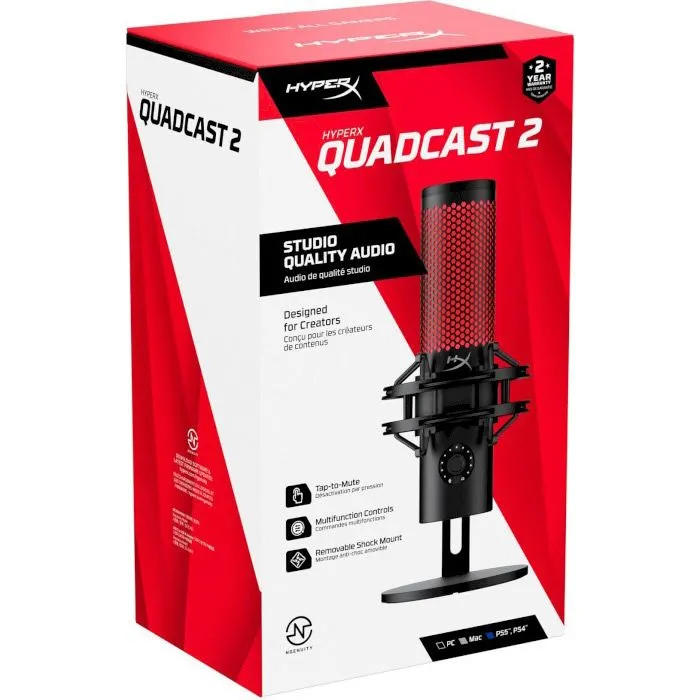 Мікрофон HyperX Quadcast 2 (872V1AA) - мініатюра 11