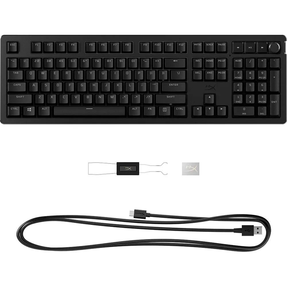 Клавіатура HyperX Alloy Rise PBT HX Red Black (7G7A3AA) - мініатюра 4