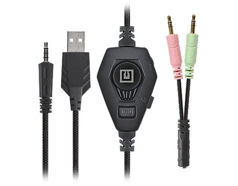 Навушники REAL-EL GDX-7680 Black - мініатюра 10